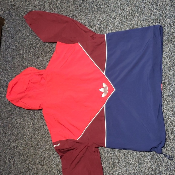 NWT Adidas Originals Adicolor Windbreaker Jacket Size L - Picture 8 of 11